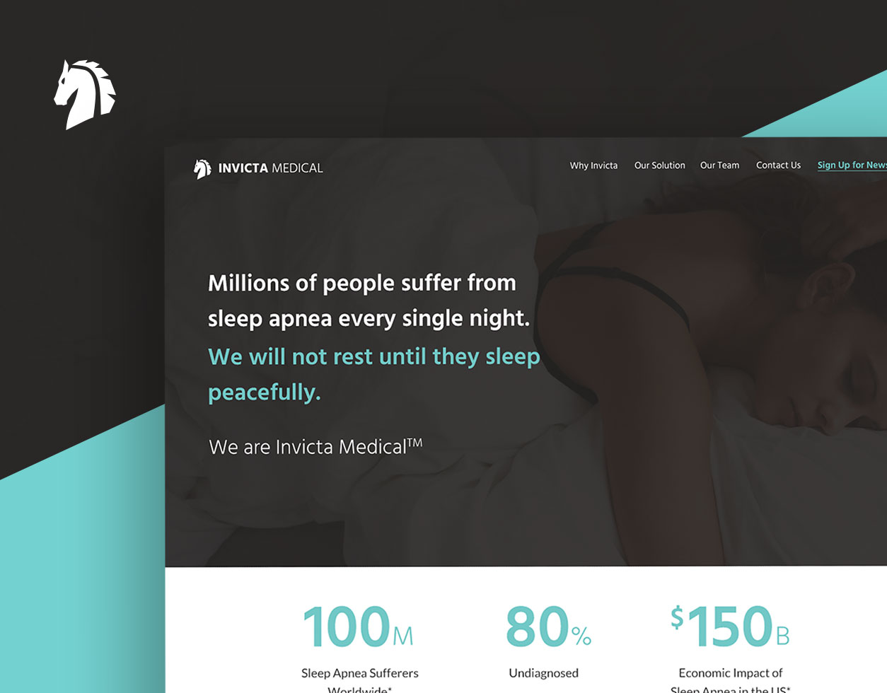 Invicta medical site screenshot